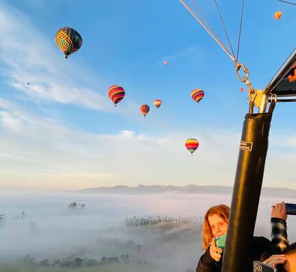 Voo de balão para duas pessoas + Hospedagem