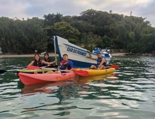 Ilha do Francês: Passeio de caiaque e stand up paddle + Snorkel Florianópolis