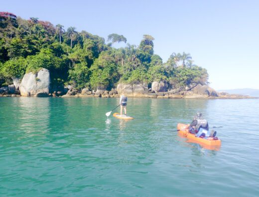 Remada Canasvieiras até a Ilha do Francês